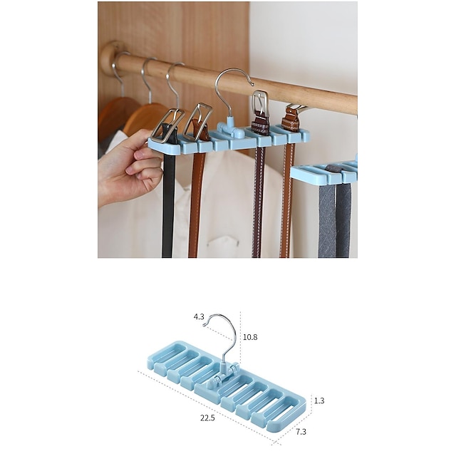 Home & Garden Home Decor | Home Practical Scarf Rack Multifunctional Hanger Hanging Scarf Display Rack Tie Hook Clothing Store S