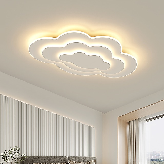  55 cm Ceiling Light LED Cloud Design Restaurant Lamp Modern Nordic Style Bedroom Children's Room