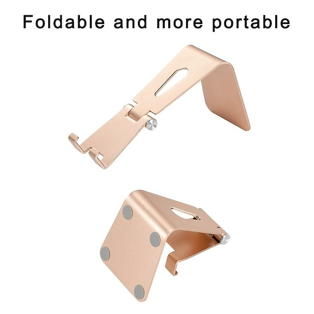 Phones & Accessories Phone Mounts & Holders | Metal Rotation Foldable Laptop Stand For iPad 9.7 10.2 10.5 12.9 inch Desktop Phon