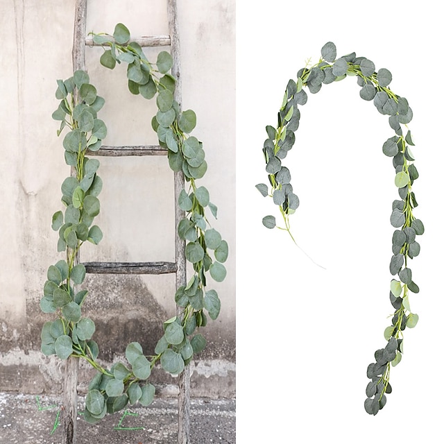 Home & Garden Home Decor | 200CM/79 Artificial Leaves Vines Wedding Party Home Decorations Wall Display - ZQ25112