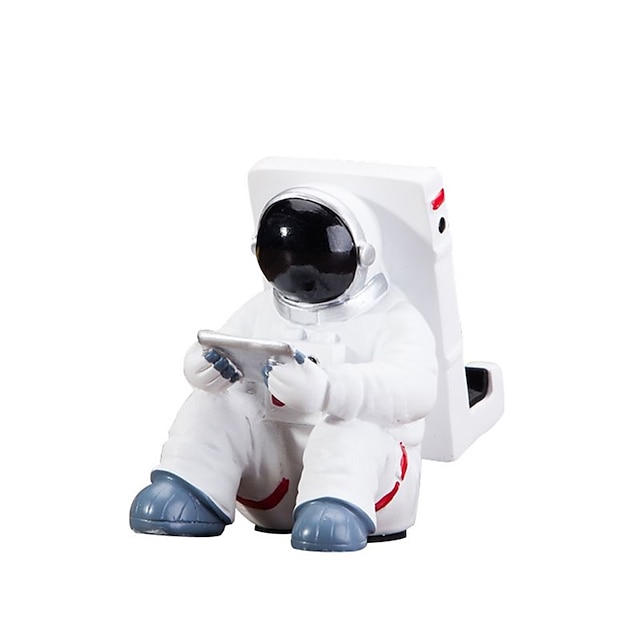 Phones & Accessories Phone Mounts & Holders | Resin Astronauts Ornaments Universal Cell Phone Stand Holder Bracket Gift Toys Hom