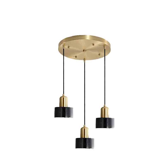 Lights & Lighting Pendant Lights | LED Pendant Light 15 cm Single Design Pendant Light Resin Electroplated Modern Nordic Style 1