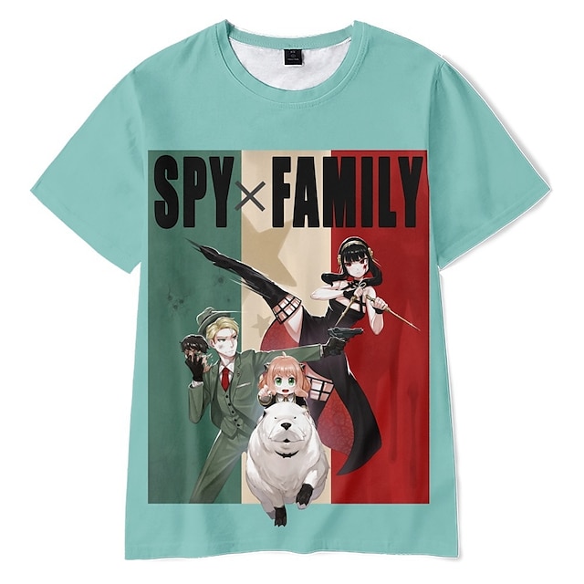 Toys & Hobbies Cosplay & Costumes | Inspired by Spy x Family Spy Family Loid Forger Yor Forger Anya Forger Cosplay Costume T-shi