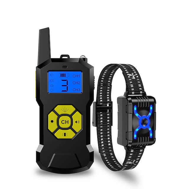 Dog Training Clickers Remote Controlled Sparkling Dog Dog Trainer Anti Bark Rechargable Safety ABS+PC Clickers Behaviour Aids For Pets 15