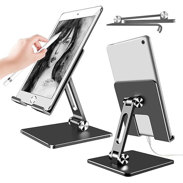 Phones & Accessories Phone Mounts & Holders | 360 Degree Long Arm Tablet Stand For 5 to 14 Inch Phone Tablet Laptop Smartphone D