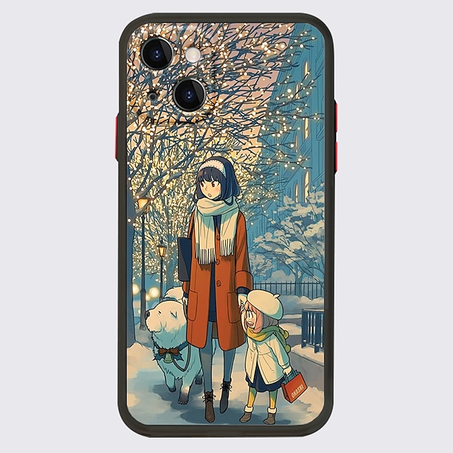  SPY x FAMILY Anime Phone Case For Apple iPhone 13 Pro Max 12 11 SE 2022 X XR XS Max 8 7 Unique Design Protective Case Shockproof Dustproof Back Cover TPU