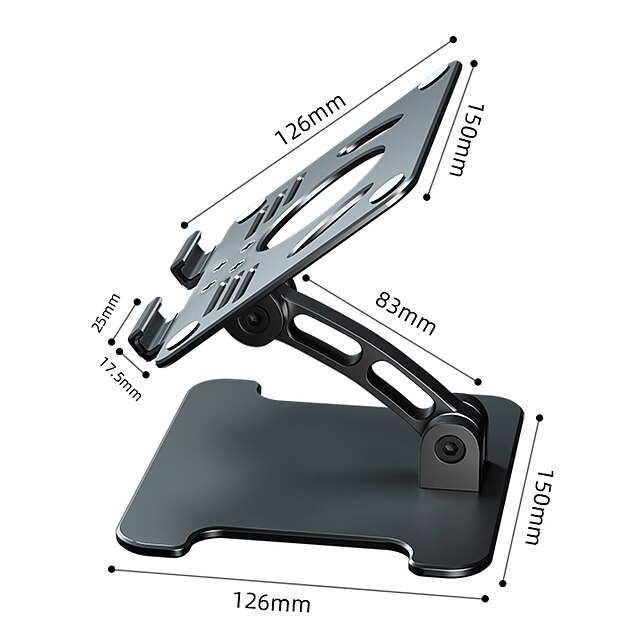 Phones & Accessories Phone Mounts & Holders | Tablet Stand Foldable Adjustable Anti-Slip Phone Holder for Desk Office Compatible