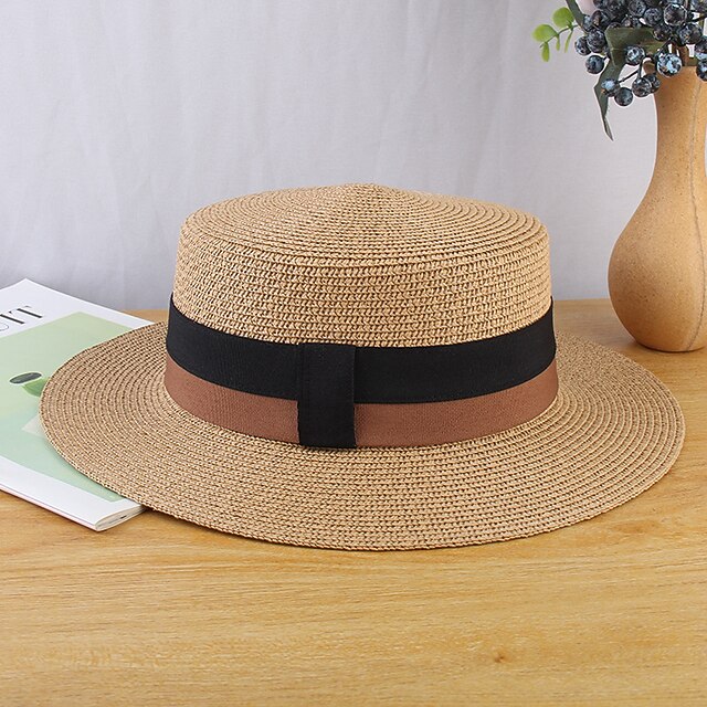 Kentucky Derby Hat Hats Straw Bucket Hat Straw Hat Sun Hat Casual