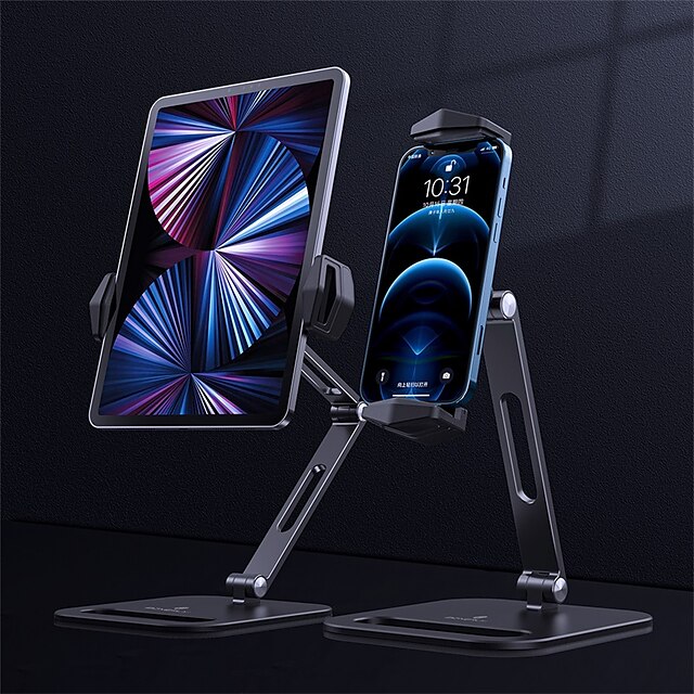 Phones & Accessories Phone Mounts & Holders | 360 Degree Long Arm Tablet Stand For 5 to 14 Inch Phone Tablet Laptop Smartphone D