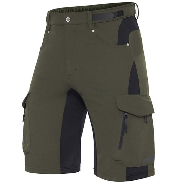 Mens Clothing Mens Bottoms | Mens Classic Style Chic & Modern Tactical Cargo Work Shorts Elastic Waist Multiple Pockets Short Pa