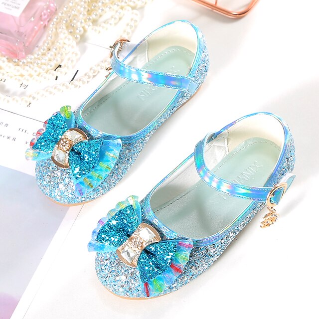 Shoes & Bags Kids Shoes | Girls Flats Dress Shoes Flower Girl Shoes Princess Shoes School Shoes Rubber PU Portable Shock Absorpt