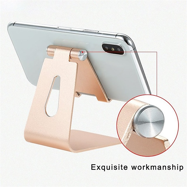 Phones & Accessories Phone Mounts & Holders | Metal Rotation Foldable Laptop Stand For iPad 9.7 10.2 10.5 12.9 inch Desktop Phon