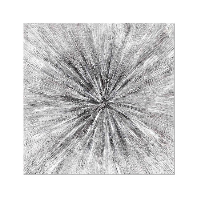 Home & Garden Wall Art | Oil Painting Hand Painted Square Abstract Modern Rolled Canvas (No Frame) - PH38371