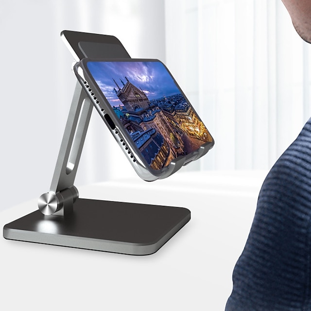 Phones & Accessories Phone Mounts & Holders | iPad Stand Holder Tablet Computer Bracket Desktop Mobile Phone Bracket Foldable Fu