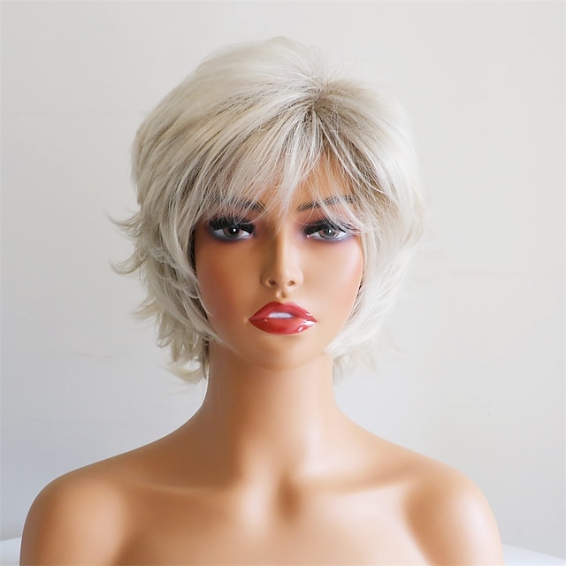 Pixie Cut Wigs Short Wigs For White Women Pixie Wigs Wig For White