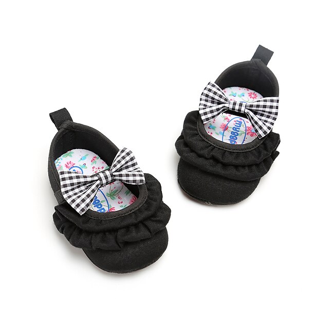 Shoes & Bags Kids Shoes | Boys Girls Flats Daily Cotton Breathability Toddler(2-4ys) Daily Indoor White Black Gray Fall Spring -