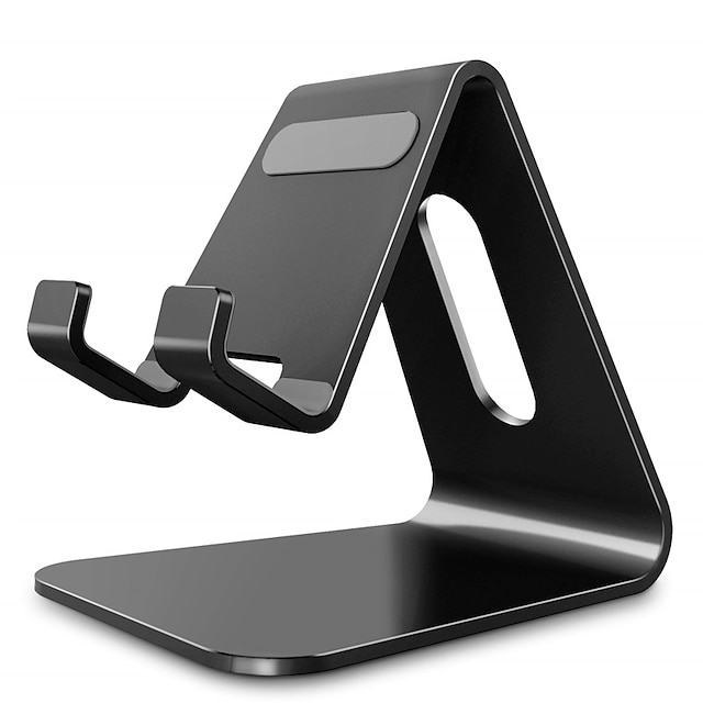 Phones & Accessories Phone Mounts & Holders | CreaDream Cell Phone Stand Cradle Holder Aluminum Desktop Stand Compatible with Sw