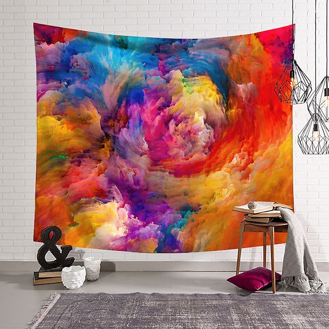 Home & Garden Home Decor | Colorful Wall Tapestry Art Decor Blanket Curtain Hanging Home Bedroom Living Room Decoration Polyeste