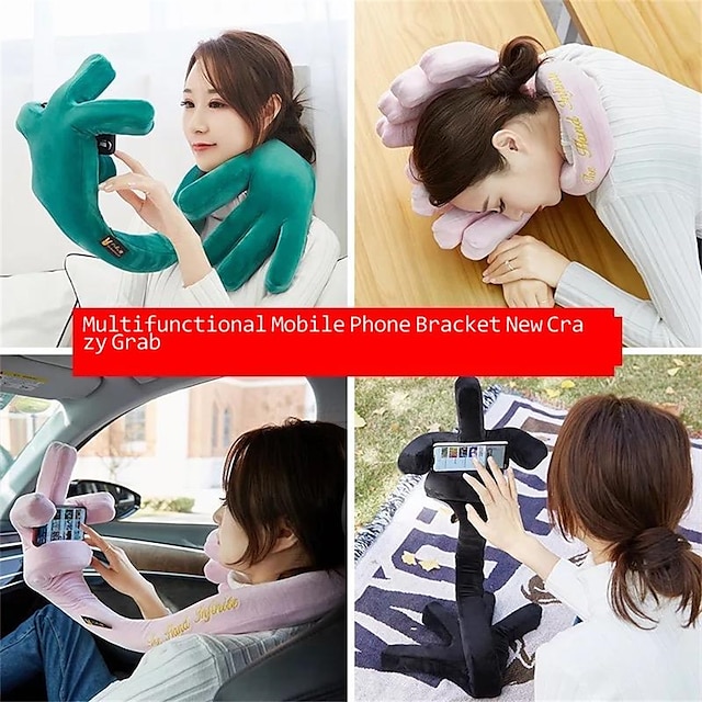 Phones & Accessories Phone Mounts & Holders | Mobile Phone Holder Lazy Hanging Neck Phone Stands Necklace Bracket Bed 360 Degree