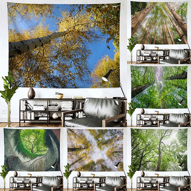 Home & Garden Home Decor | Landscape Wall Tapestry Art Decor Blanket Curtain Hanging Home Bedroom Living Room Decoration Polyest