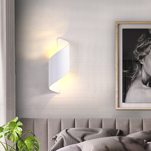  15w outdoor weerbestendige wandlamp 10.9in grote maat moderne led wandlamp zwart goud/wit goud gegoten aluminium wall wash licht voor veranda tuin gang balkon landschap ac85-265v