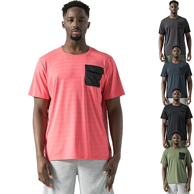 athletic regular fit quick dry tee