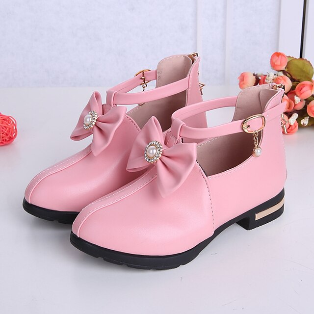 Shoes & Bags Kids Shoes | Girls Flats Princess Shoes Leather Portable Princess Shoes Big Kids(7years +) Little Kids(4-7ys) Daily