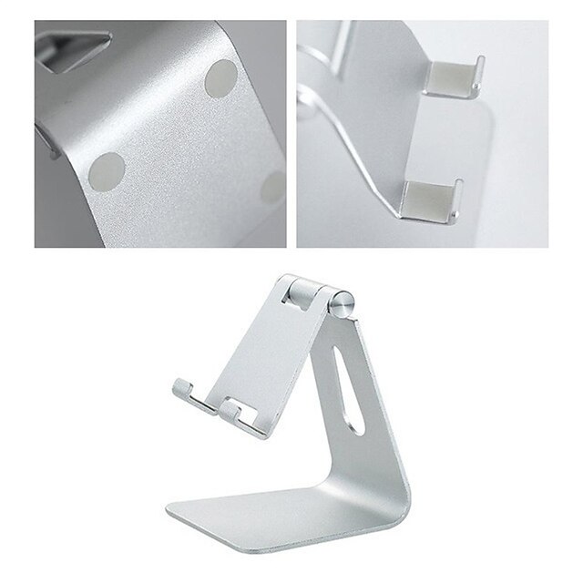 Phones & Accessories Phone Mounts & Holders | Metal Rotation Foldable Laptop Stand For iPad 9.7 10.2 10.5 12.9 inch Desktop Phon