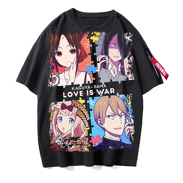 Toys & Hobbies Cosplay & Costumes | Inspired by Kaguya Sama: Love Is War Fujiwara Chika Shinomiya Kaguya Cosplay Costume T-shirt