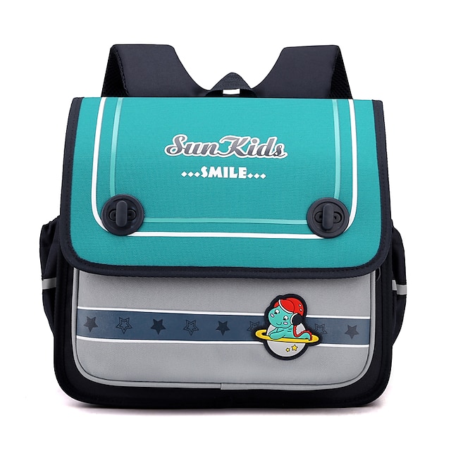  Cartoon Kawii School Backpack Bookbag for Kids Multi-function Wear-Resistant Water Resistant Nylon School Bag Satchel