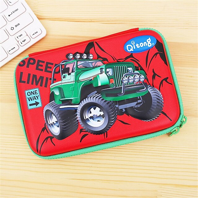 Consumer Electronics Stationery | Pencil Case Pen Pouch Marker Bag Waterproof Cartoon Cute EVA for School Student Kids - VX55511