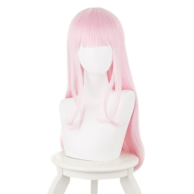 Beauty & Hair Wigs & Hair Pieces | Kaguya-sama: Love is War Fujiwara Chika Cosplay Wigs Womens Straight bangs 35 inch Heat Resis