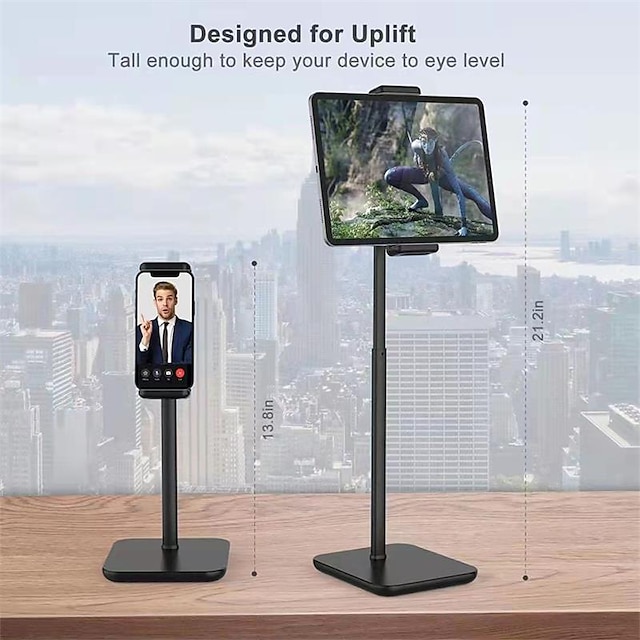 Phones & Accessories Phone Mounts & Holders | Phone Holder Stand Mount Desk Phone Holder Phone Desk Stand Adjustable 360°Rotatio