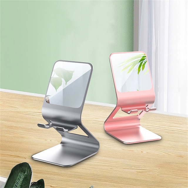 Phones & Accessories Phone Mounts & Holders | Phone Stand Portable Slip Resistant Solid Phone Holder for Desk Bedside Selfies / 