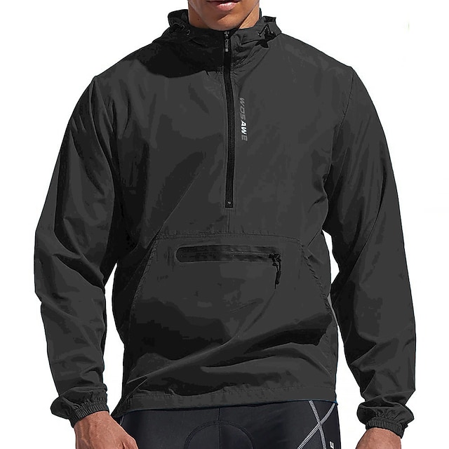 ROCKBROS VNS Men's Cycling Jacket - Ultralight Windbreaker, Packable Running & Bike Wind Shell
