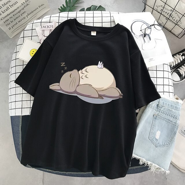 Toys & Hobbies Cosplay & Costumes | Inspired by Spirited Away Cosplay T-shirt Anime 100% Polyester Anime Harajuku Graphic Street