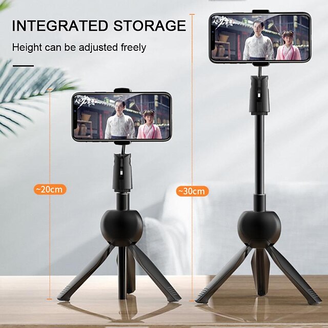 Phones & Accessories Phone Mounts & Holders | New Tripod Mobile Phone Stand Desktop Live Self Timer Bar Phone Holder Lazy Phone 