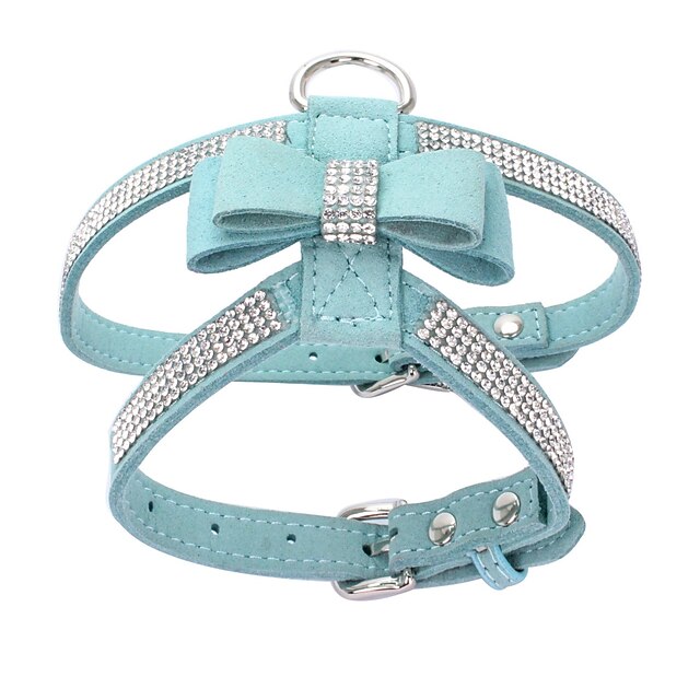  Prodotti per cani Conigli Prodotti per gatti Pettorine Gilè Gilè regolabile flessibile Esterno Marcia Strass 1 pc