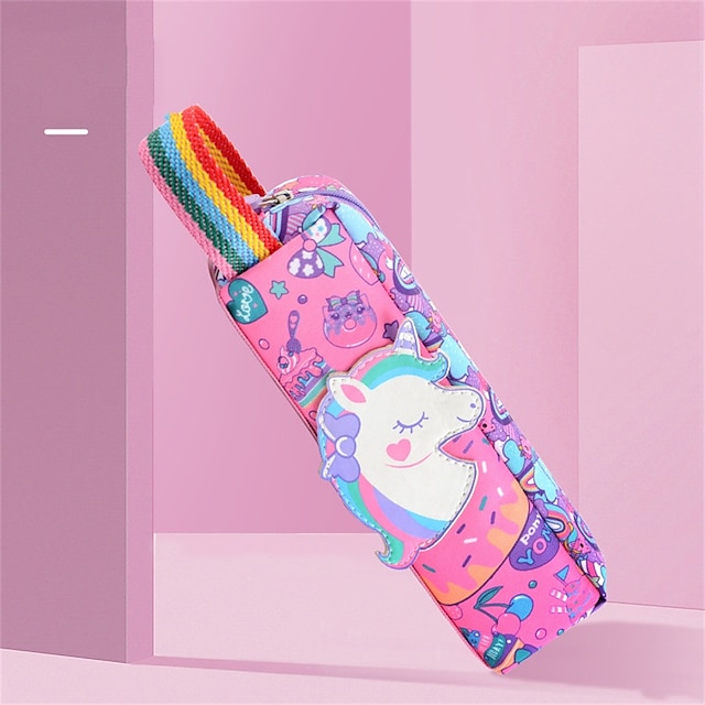 Consumer Electronics Stationery | Pencil Pouch Cartoon Cute Creative Canvas for School Student Kids - PI88670