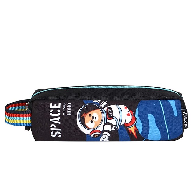 Consumer Electronics Stationery | Pencil Pouch Cartoon Cute Creative Canvas for School Student Kids - PI88670