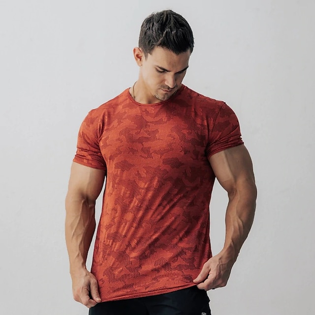 Sports & Outdoors Running, Jogging & Walking | Mens Running Shirt Top Athleisure Summer Quick Dry Lightweight Sweat wicking Moun