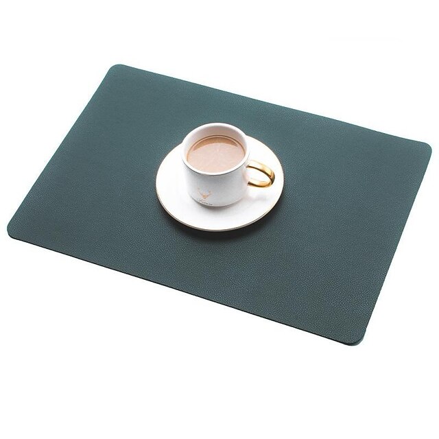 Home & Garden Home Textiles | Placemats Placemat Table Mats Heat Resistant Waterproof Washable Outdoor Placemats for Kitchen Din
