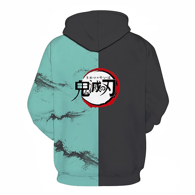 Toys & Hobbies Cosplay & Costumes | Inspired by Demon Slayer: Kimetsu no Yaiba Muichiro Tokito Hoodie Cartoon 100% Polyester Ani