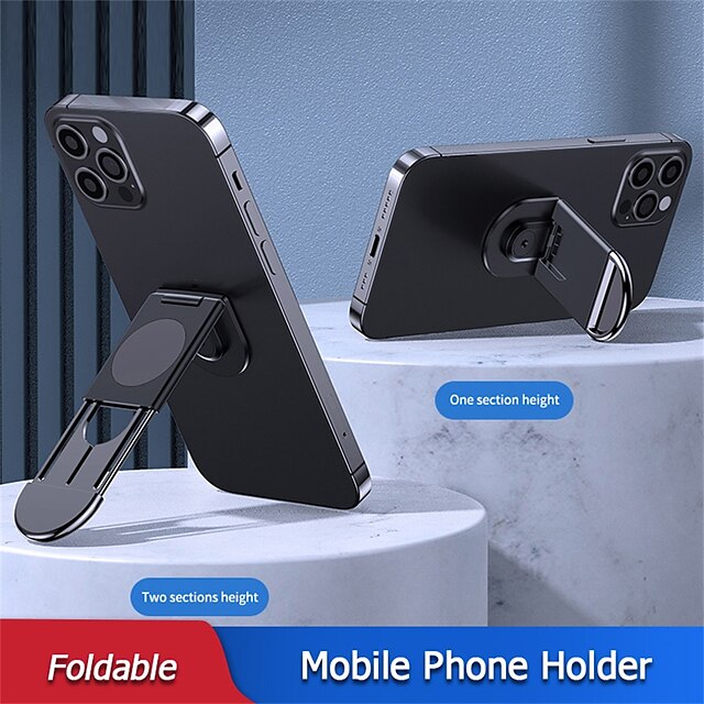 Phones & Accessories Phone Mounts & Holders | Mobile Stand Magnetic Mobile Phone Holder Foldable Car Cell Phone Support Portable