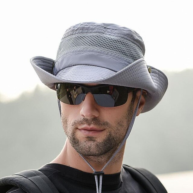 Chapeau Pluie Chapeau Grand Taille Ausing - Unisexe, Léger, Pliable, UPF 50 Pour Randonnée Chapeau Unisexe été