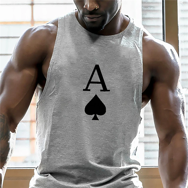 Seiveini Débardeur Homme Sport Sans Manches - Tank Top Fitness Musculation Respirant Été, Gilet Training Gym Jogging