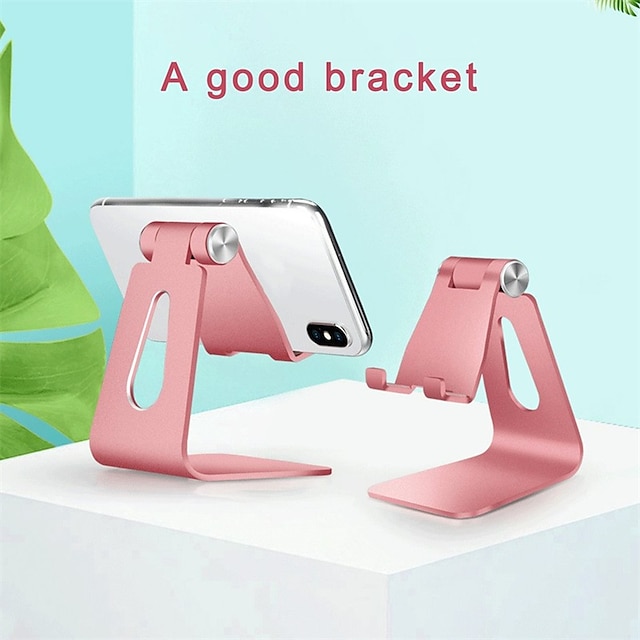 Phones & Accessories Phone Mounts & Holders | Metal Rotation Foldable Laptop Stand For iPad 9.7 10.2 10.5 12.9 inch Desktop Phon