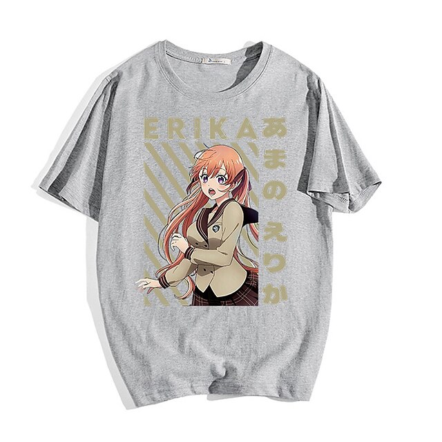 Toys & Hobbies Cosplay & Costumes | Inspired by A Couple of Cuckoos Umino Nagi Amano Erika T-shirt Anime 100% Polyester Anime Ha