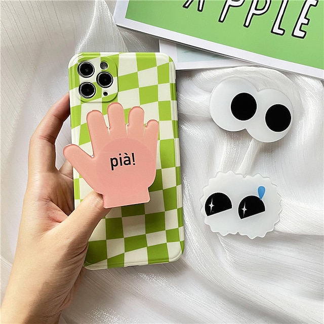 Phones & Accessories Phone Mounts & Holders | 3D Cartoon Universal Cute Epoxy Small Hand Mobile Phone Holder Mobile Phone Grip E