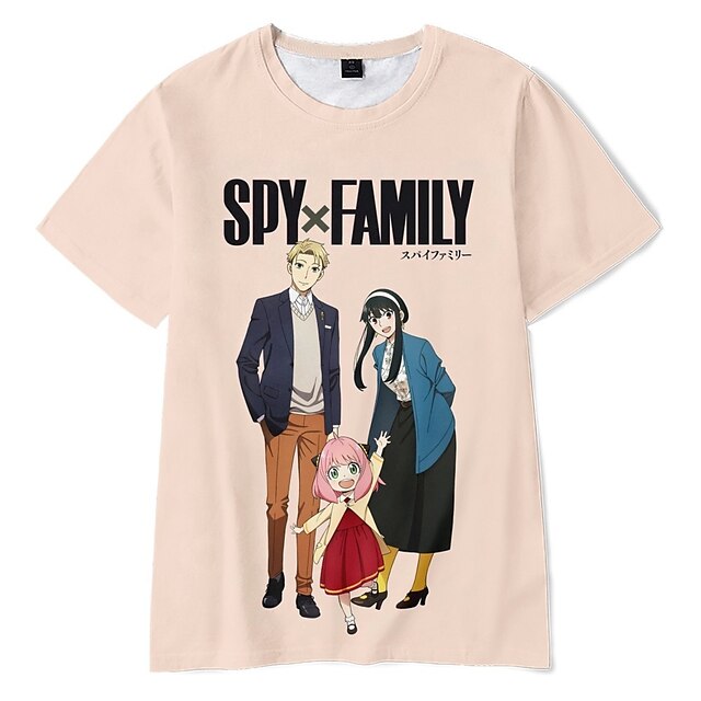 Toys & Hobbies Cosplay & Costumes | Inspired by Spy x Family Spy Family Loid Forger Yor Forger Anya Forger Cosplay Costume T-shi